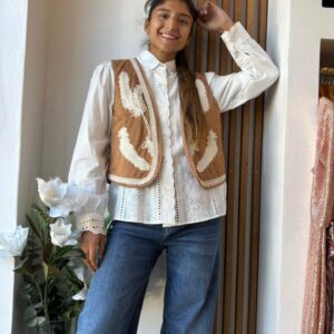 Chaleco Bordado - 15%OFF TRANSFERENCIA